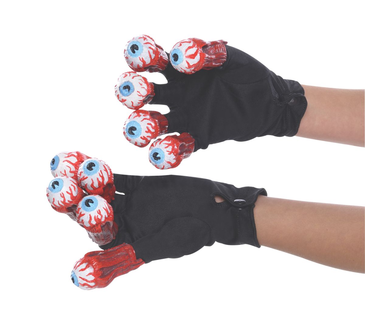 Adult Beetlejuice Gloves with Eyeballs