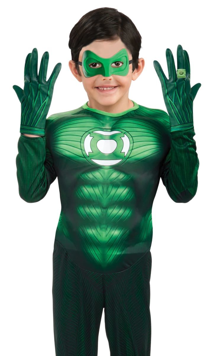 Kids Green Lantern Gloves