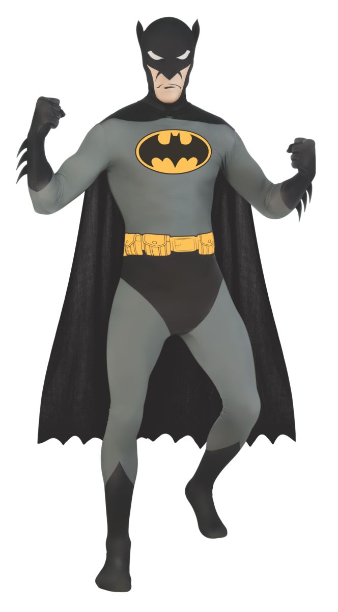 2nd Skin Suit Adult Batman Costume