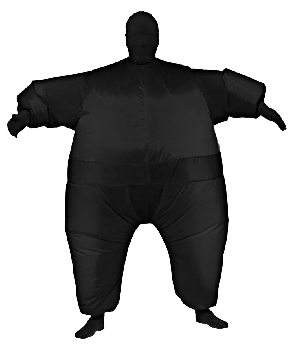Adult Black Inflatable Costume