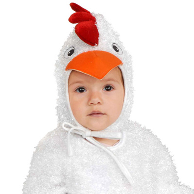 Newborn Chick Costume with Headpiece