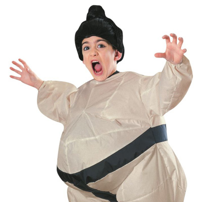 Inflatable Kids Inflatable Sumo Costume
