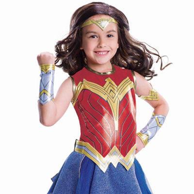 Kid&rsquo;s Deluxe Wonder Woman Costume