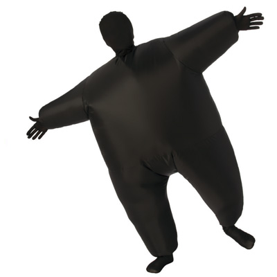 Black Inflatable Costume