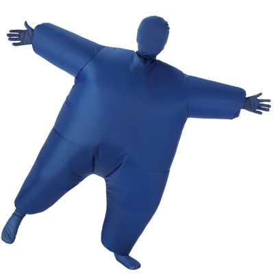 Blue Inflatable Costume