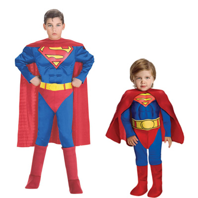 Deluxe Muscle Chest Kids Superman Costume