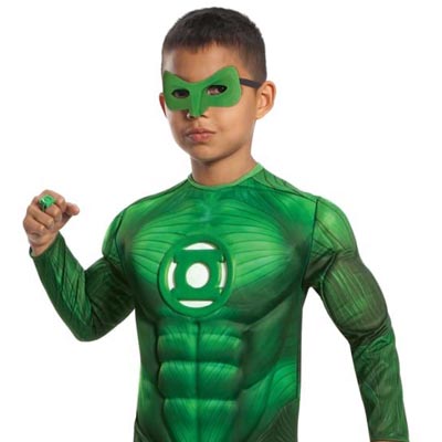 Deluxe Muscle Chest Kids Hal Jordan Costume