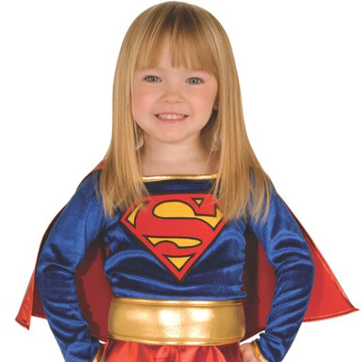 Classic Deluxe Kids Supergirl Costume