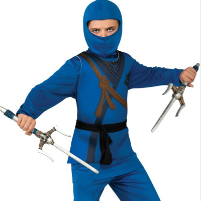 Kids Blue Ninja Costume
