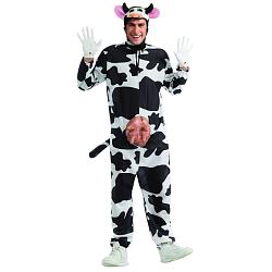 Adult Comical Cow Costume