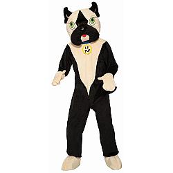 Adult French Bulldog Mascot Costume