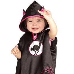 Toddler Black Cat Cape Costume