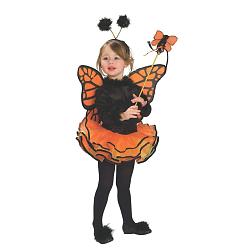 Toddler Orange Butterfly Costume