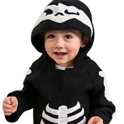 Infant Skeleton Costume