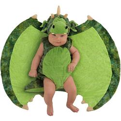 Infant Swaddle Wings Darling Dragon Costume