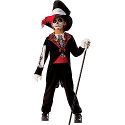 Kids Day Of The Dead Boy Costume