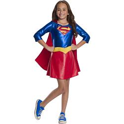 Kids DC Super Hero Girls Deluxe Supergirl Costume
