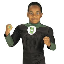 Deluxe Muscle Chest Kids Green Lantern Costume