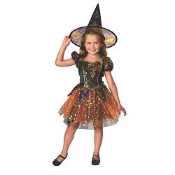 Kids Elegant Witch Costume