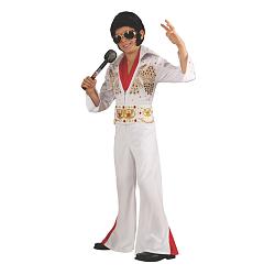 Kids Deluxe Elvis Eagle Jumpsuit Costume
