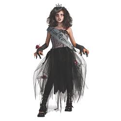 Kids Gothic Prom Queen Costume