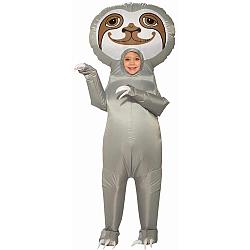 Kids Inflatable Open Face Sloth Costume