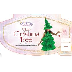 Kids Glitter Christmas Tree Costume