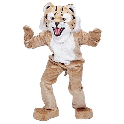 Adult Bobcat Mascot Costume