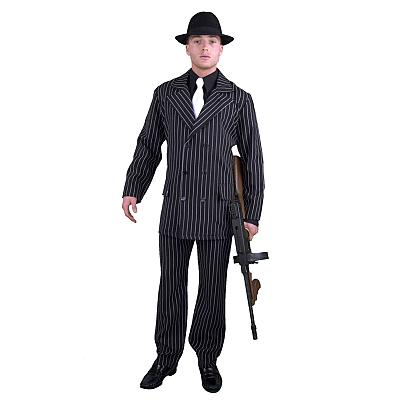 Adult 6 Button Gangster Suit Costume
